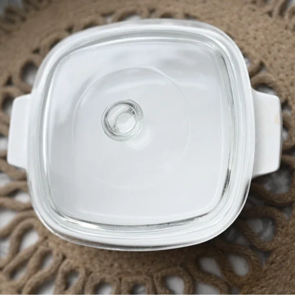 Vintage CorningWare Blue Dusk 1Qt 1L Casserole Dish with Lid Pyrex Made In USA - Picture 12 of 16